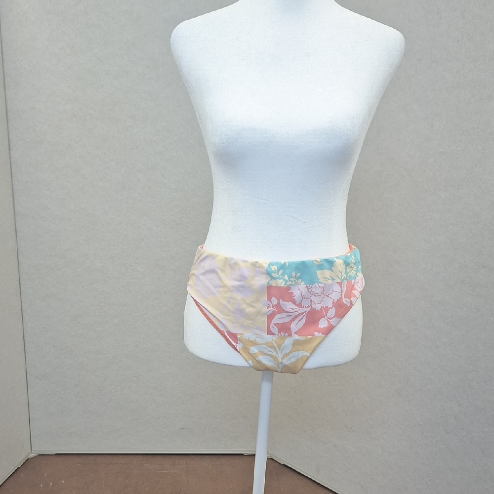 O'Neill Pink and Blue Floral Bikini